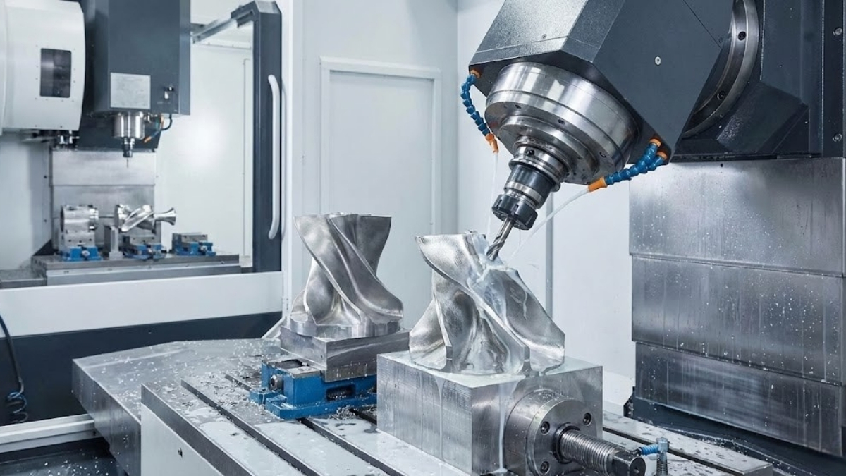 CNC İşleme Merkezlerinde 5 Eksen Frezeleme Avantajları