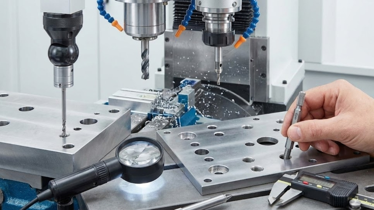 Hassas Delme ve Kılavuz Çekme İşlemlerinde Kalite Kontrolü